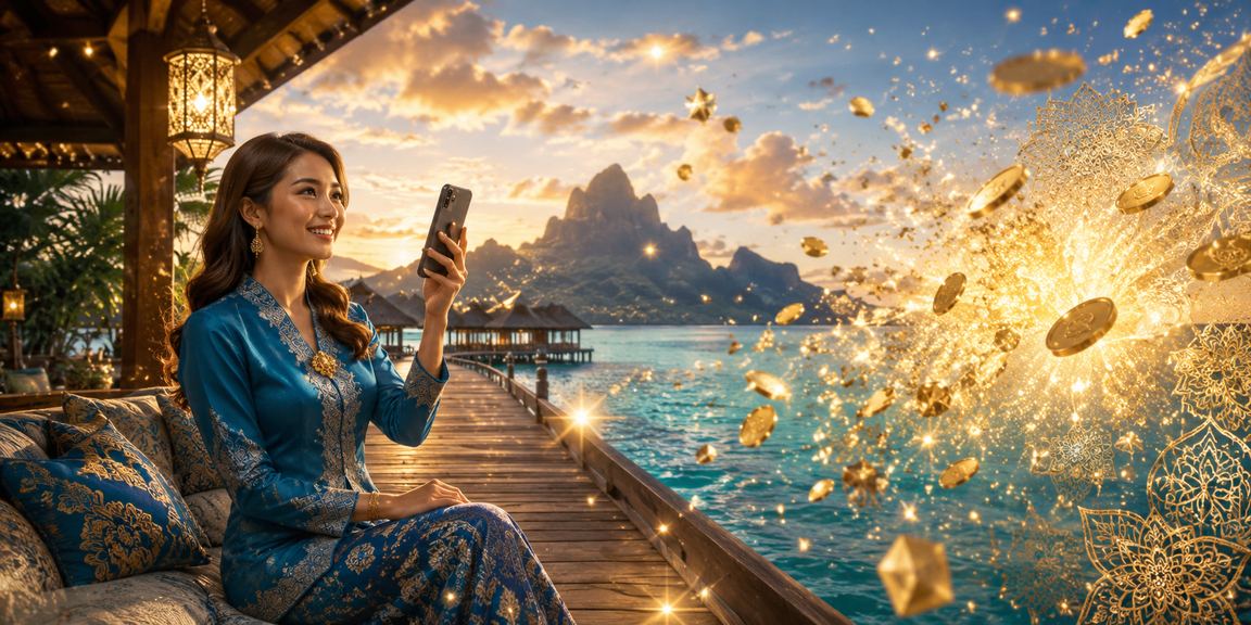 Pemain menikmati promosi kasino mudah alih vita3k di Sabah